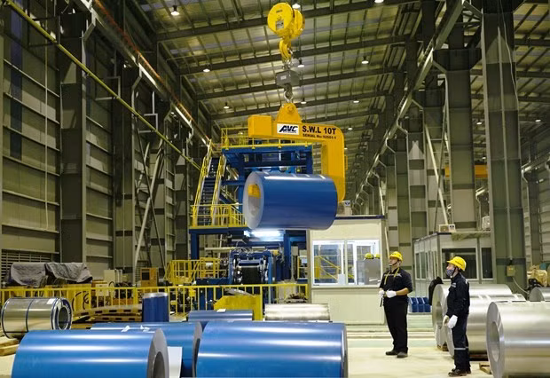 Les exportations d'acier de construction de Hoa Phat ont augmenté de 17% en avril ảnh 1