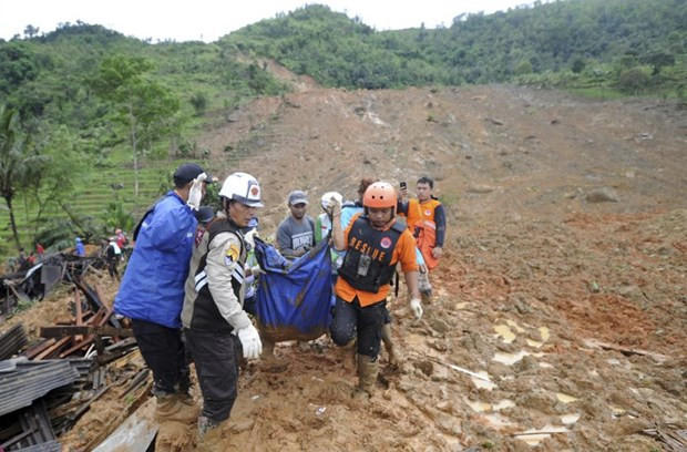 Les glissements de terrain font 10 morts dans la province indonésienne de Kalimantan du Nord ảnh 1 Les glissements de terrain font 10 morts dans la province indonésienne de Kalimantan du Nord ảnh 1