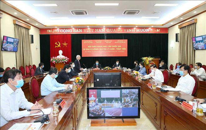 Plusieurs activités en l'honneur du 150e anniversaire de la naissance de V.I.Lénine ảnh 1 Plusieurs activités en l'honneur du 150e anniversaire de la naissance de V.I.Lénine ảnh 1