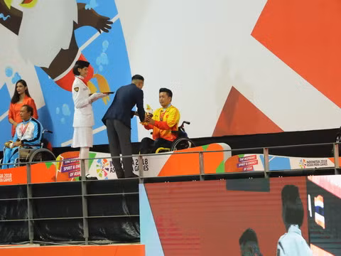 Asian ParaGames 2018 : première médaille d’or pour le Vietnam ảnh 1