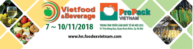 Bientôt le salon VietFood & Beverage – ProPack 2018 à Hanoï ảnh 1 Bientôt le salon VietFood & Beverage – ProPack 2018 à Hanoï ảnh 1