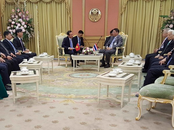 Approfondissement des relations d'amitié et de coopération Vietnam-Thaïlande ảnh 1 Approfondissement des relations d'amitié et de coopération Vietnam-Thaïlande ảnh 1
