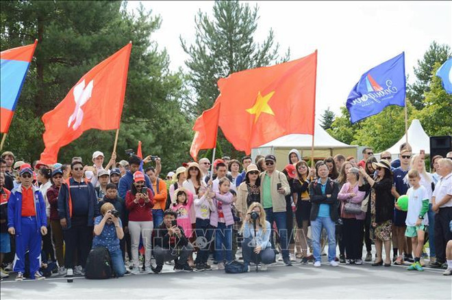 Le Vietnam au festival sportif d'été des missions diplomatiques en Russie ảnh 1 Le Vietnam au festival sportif d'été des missions diplomatiques en Russie ảnh 1