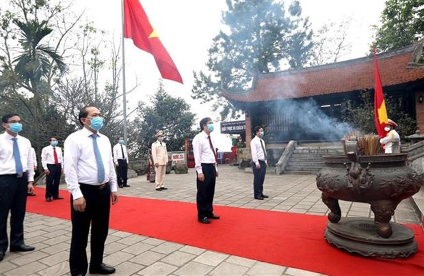 Fête des rois Hùng 2020 : simple mais solennelle ảnh 1 Fête des rois Hùng 2020 : simple mais solennelle ảnh 1