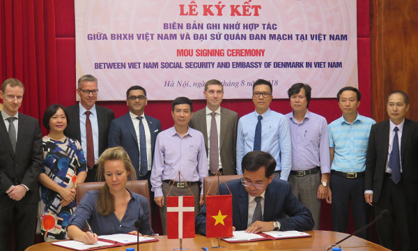 Vietnam-Danemark : un mémorandum de coopération dans l'assurance sociale ảnh 1 Vietnam-Danemark : un mémorandum de coopération dans l'assurance sociale ảnh 1