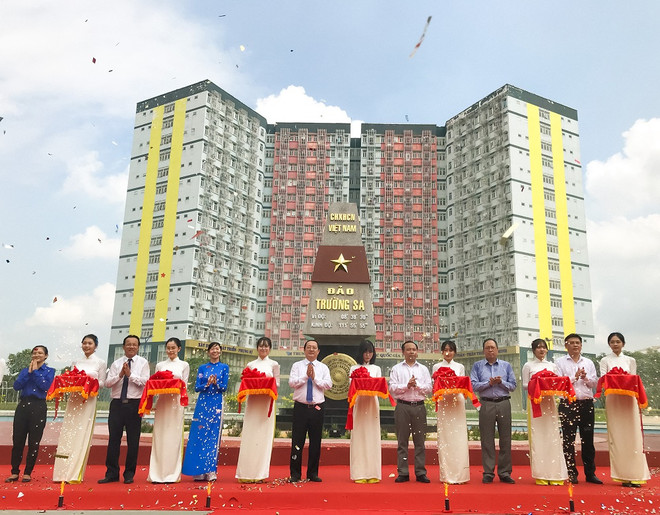 Inauguration de la Place du point de repère de la souveraineté sur l’archipel de Truong Sa ảnh 1 Inauguration de la Place du point de repère de la souveraineté sur l’archipel de Truong Sa ảnh 1