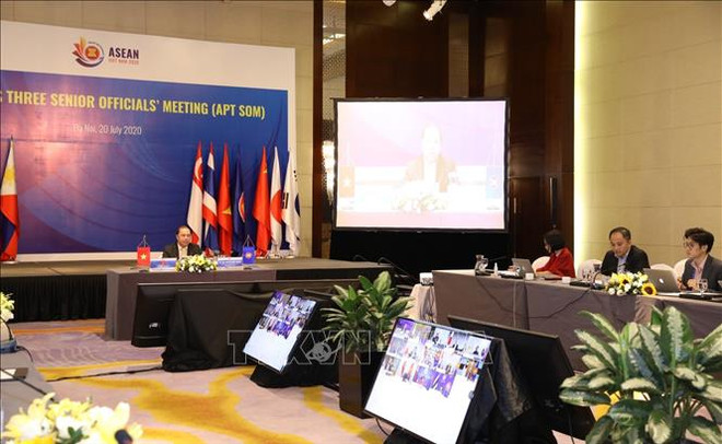 Visioconférence des hauts fonctionnaires de l'ASEAN + 3 ảnh 1 Visioconférence des hauts fonctionnaires de l'ASEAN + 3 ảnh 1