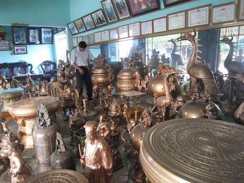 Thanh Hoa : les fondeurs de bronze de Trà Dông ảnh 3 Thanh Hoa : les fondeurs de bronze de Trà Dông ảnh 3