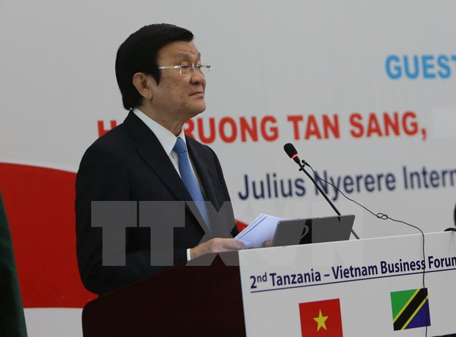 Le président Truong Tan Sang visite la zone économique exclusive Benjamin ảnh 1