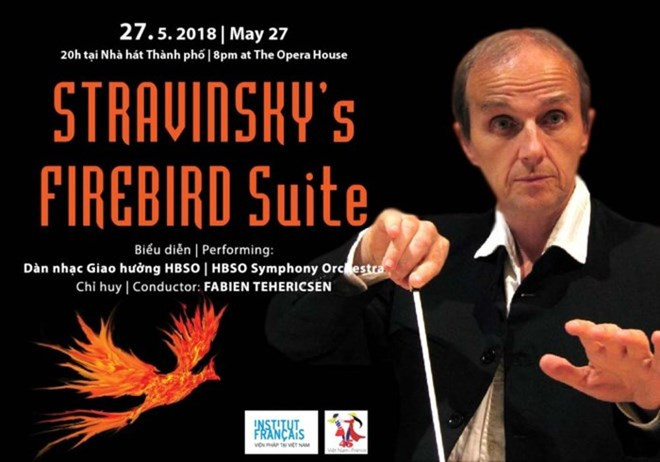 Le chef d'orchestre français Fabien Tehericsen donnera un concert à Ho Chi Minh-Ville ảnh 1 Le chef d'orchestre français Fabien Tehericsen donnera un concert à Ho Chi Minh-Ville ảnh 1