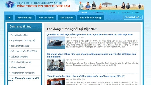 Le permis de travail pour les étrangers au Vietnam sera délivré en ligne à partir d'octobre prochain ảnh 1 Le permis de travail pour les étrangers au Vietnam sera délivré en ligne à partir d'octobre prochain ảnh 1