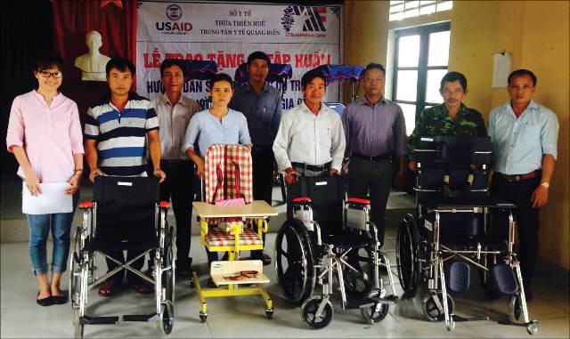 Aide de l'USAID pour des handicapés à Thua Thien-Hue ảnh 1 Aide de l'USAID pour des handicapés à Thua Thien-Hue ảnh 1