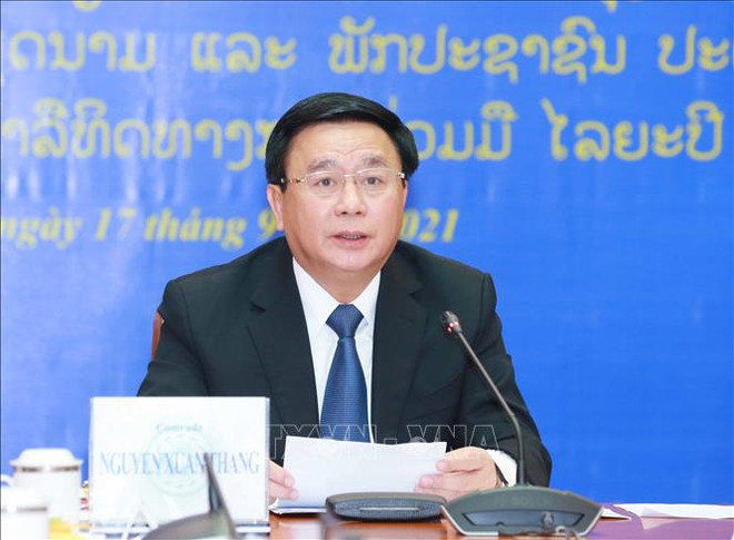 Vietnam-Laos : Conférence en ligne sur la coopération entre les deux Partis dans plusieurs domaines ảnh 2 Vietnam-Laos : Conférence en ligne sur la coopération entre les deux Partis dans plusieurs domaines ảnh 2