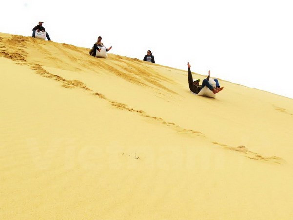 Une délégation de Famtrip explore le tourisme à Binh Thuân ảnh 1 Une délégation de Famtrip explore le tourisme à Binh Thuân ảnh 1