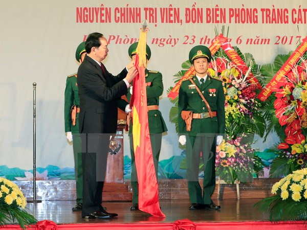 La Garde-frontière de Hai Phong à l’honneur ảnh 1 La Garde-frontière de Hai Phong à l’honneur ảnh 1