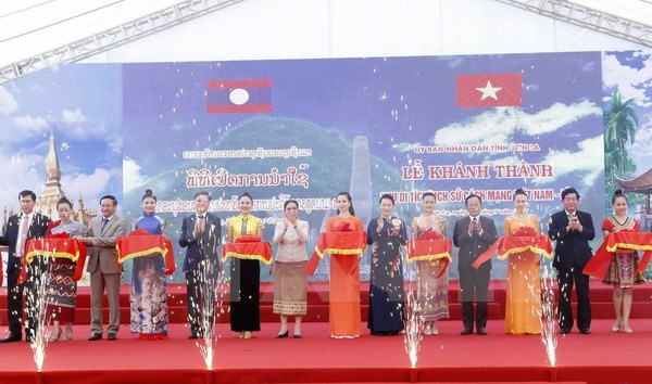 Inauguration du vestige historique Vietnam-Laos ảnh 1 Inauguration du vestige historique Vietnam-Laos ảnh 1