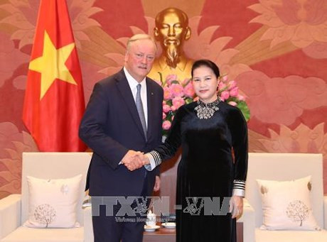 Des dirigeants vietnamiens reçoivent le président du du groupe d’audit mondial Deloitte ảnh 1 Des dirigeants vietnamiens reçoivent le président du du groupe d’audit mondial Deloitte ảnh 1