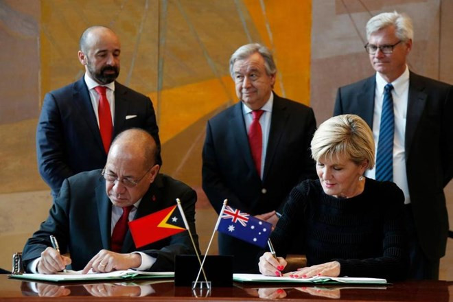 L'Australie et le Timor-Leste signent un traité sur les frontières maritimes ảnh 1 L'Australie et le Timor-Leste signent un traité sur les frontières maritimes ảnh 1