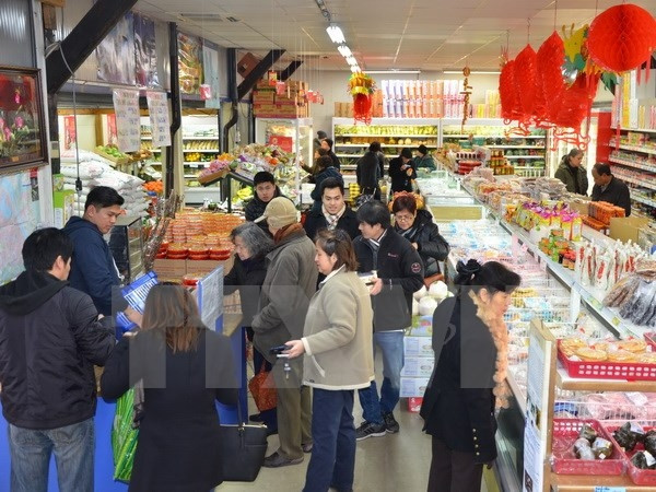 Nouvel An lunaire: Marché forain des Vietnamiens à Paris ảnh 1 Nouvel An lunaire: Marché forain des Vietnamiens à Paris ảnh 1