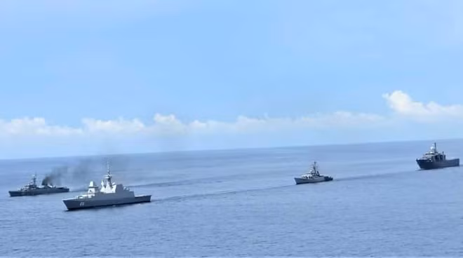 L’Inde, Singapour et la Thaïlande mènent un exercice naval trilatéral conjoint ảnh 1