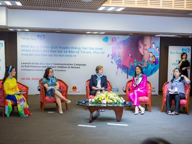 Lancement d'une campagne pour mettre fin à la violence vis-à-vis des enfants et des femmes ảnh 1 Lancement d'une campagne pour mettre fin à la violence vis-à-vis des enfants et des femmes ảnh 1