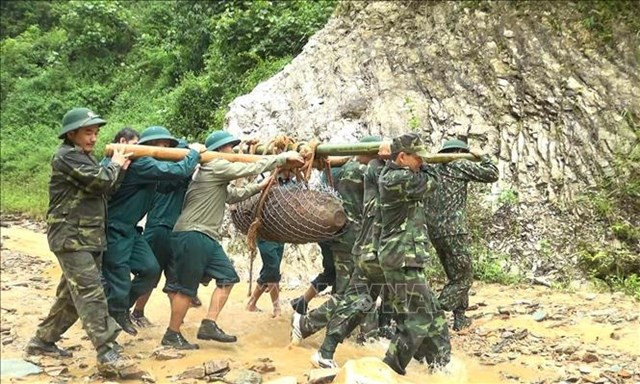 Neutraliser deux bombes à Son La ảnh 1 Neutraliser deux bombes à Son La ảnh 1