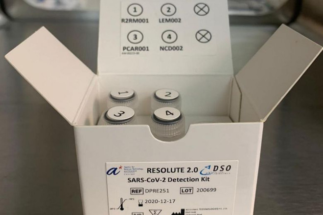 Singapour développe un nouveau kit de test rapide de Covid-19 ảnh 1 Singapour développe un nouveau kit de test rapide de Covid-19 ảnh 1