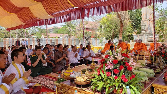 Mise en chantier du monument de l'amitié Vietnam-Cambodge dans la province de Kampong Speu ảnh 1 Mise en chantier du monument de l'amitié Vietnam-Cambodge dans la province de Kampong Speu ảnh 1