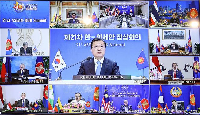 L’Indonésie est optimiste des relations entre l’ASEAN, la République de Corée et l’Inde ảnh 1 L’Indonésie est optimiste des relations entre l’ASEAN, la République de Corée et l’Inde ảnh 1