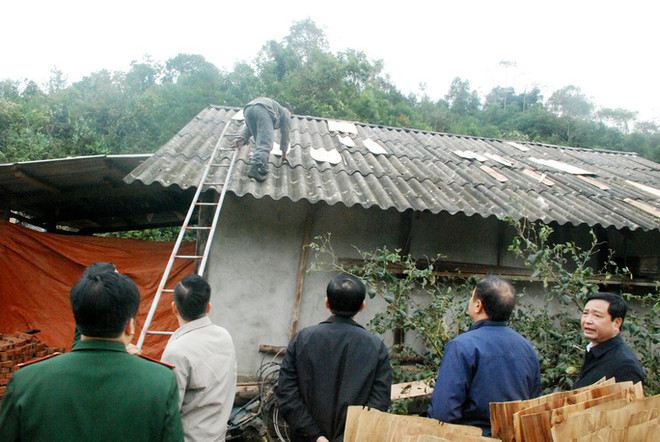 Mobiliser des forces pour régler des conséquences des grêles et des orages ảnh 1 Mobiliser des forces pour régler des conséquences des grêles et des orages ảnh 1