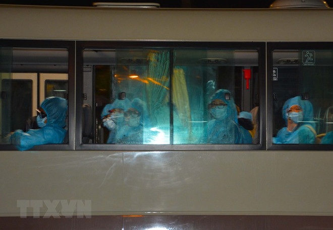 Da Nang reçoit 57 citoyens vietnamiens de retour de l’Italie ảnh 4 Da Nang reçoit 57 citoyens vietnamiens de retour de l’Italie ảnh 4