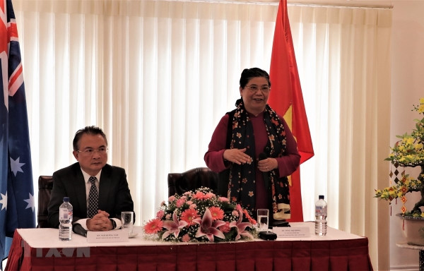 La vice-présidente permanente de l’AN rencontre des Vietnamiens en Australie ảnh 1 La vice-présidente permanente de l’AN rencontre des Vietnamiens en Australie ảnh 1