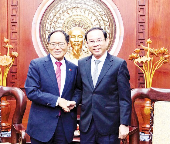 Ho Chi Minh-Ville et la République de Corée resserrent leur coopération ảnh 1 Ho Chi Minh-Ville et la République de Corée resserrent leur coopération ảnh 1