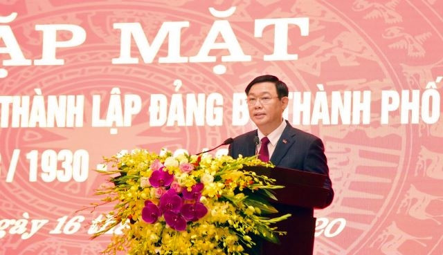L’organisation du Parti de la ville de Hanoi souffle ses 90 bougies ảnh 1 L’organisation du Parti de la ville de Hanoi souffle ses 90 bougies ảnh 1