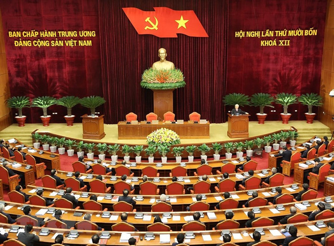 Clôture du 14e Plénum du Comité central du Parti ảnh 1 Clôture du 14e Plénum du Comité central du Parti ảnh 1