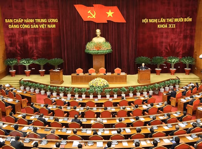 Clôture du 14e Plénum du Comité central du Parti ảnh 1