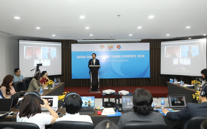 Visioconférence des jeunes scientifiques de l’ASEAN ảnh 1 Visioconférence des jeunes scientifiques de l’ASEAN ảnh 1
