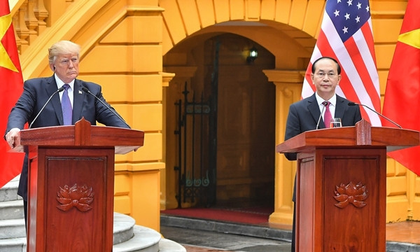 Conférence de presse sur l’entretien Tran Dai Quang-Donald Trump ảnh 1 Conférence de presse sur l’entretien Tran Dai Quang-Donald Trump ảnh 1