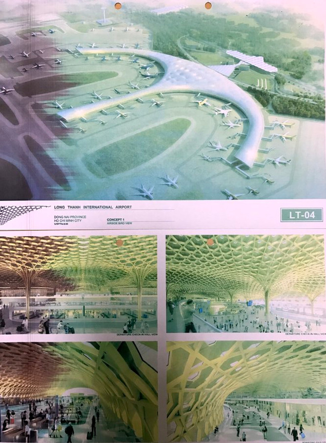 Le Vietnam réfléchit à l’architecture de son plus grand aéroport ảnh 3 Le Vietnam réfléchit à l’architecture de son plus grand aéroport ảnh 3