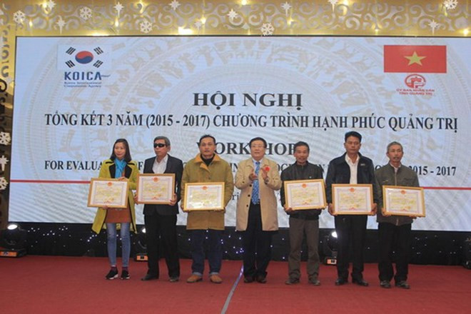 Un programme de la KOICA apporte le bonheur à Quang Tri ảnh 1 Un programme de la KOICA apporte le bonheur à Quang Tri ảnh 1