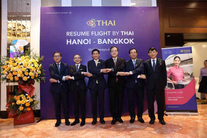 Thai Airways rouvre ses vols vers le Vietnam ảnh 1