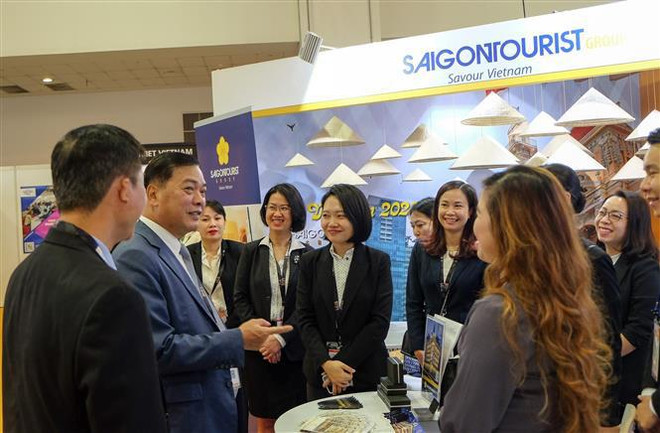 Le Vietnam participe au Salon international du tourisme ITB Asia 2023 ảnh 1 Le Vietnam participe au Salon international du tourisme ITB Asia 2023 ảnh 1