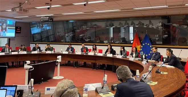 Réunion du Comité mixte Vietnam-UE en Belgique ảnh 1