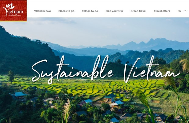Le tourisme vietnamien lance une page de voyage durable en ligne ảnh 1 Le tourisme vietnamien lance une page de voyage durable en ligne ảnh 1