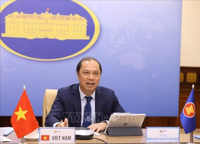 ASEAN 2020: Le Vietnam participe au Dialogue ASEAN - République de Corée ảnh 1