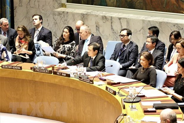 Le Vietnam achève son rapport sur le mois de présidence du Conseil de sécurité de l'ONU ảnh 1 Le Vietnam achève son rapport sur le mois de présidence du Conseil de sécurité de l'ONU ảnh 1