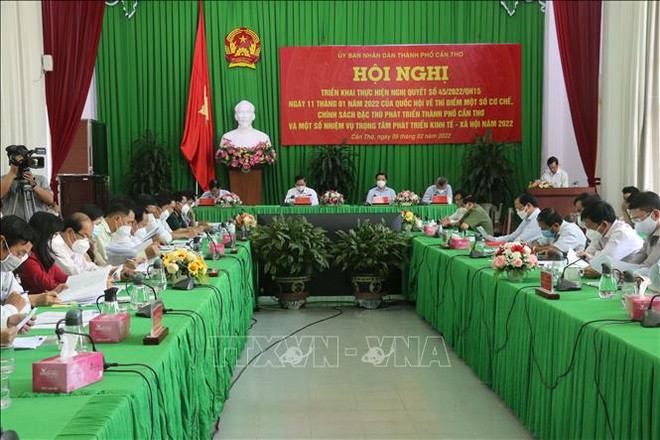 Cân Tho : pilotage des mécanismes et politiques de développement spécifiques ảnh 1 Cân Tho : pilotage des mécanismes et politiques de développement spécifiques ảnh 1