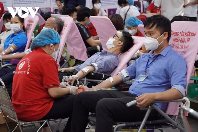 Ho Chi Minh-Ville lance sa campagne de don de sang 2022 ảnh 1 Ho Chi Minh-Ville lance sa campagne de don de sang 2022 ảnh 1
