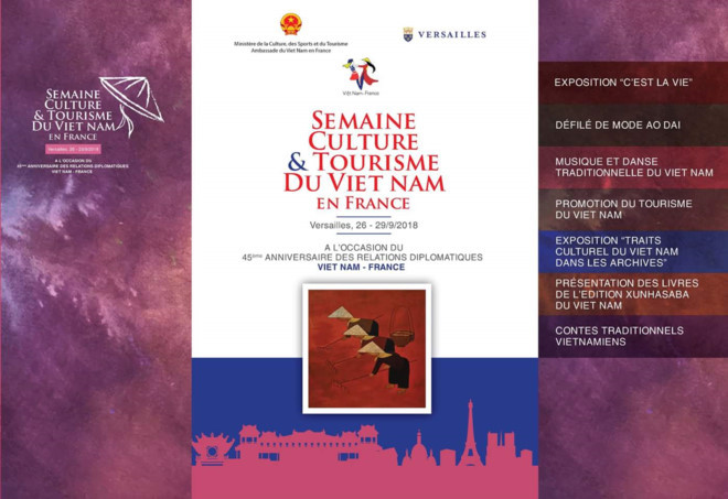 Bientôt la Semaine culture et tourisme du Vietnam en France ảnh 1 Bientôt la Semaine culture et tourisme du Vietnam en France ảnh 1
