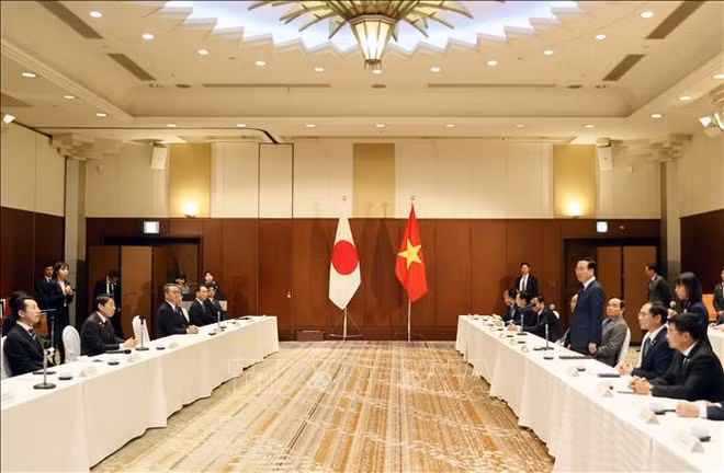 Le président vietnamien reçoit des dirigeants des préfectures japonaises ảnh 1